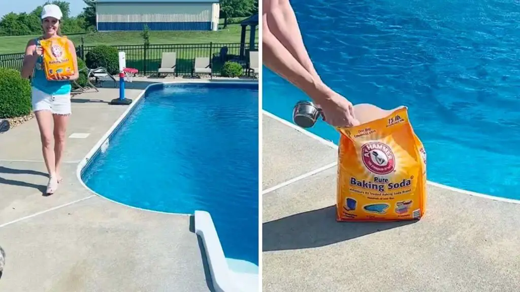 Baking Soda Works in Pools