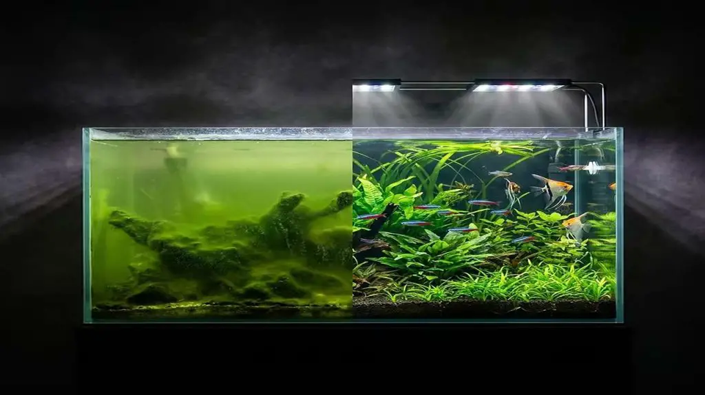 Evaluating Color Spectrum of aquarium