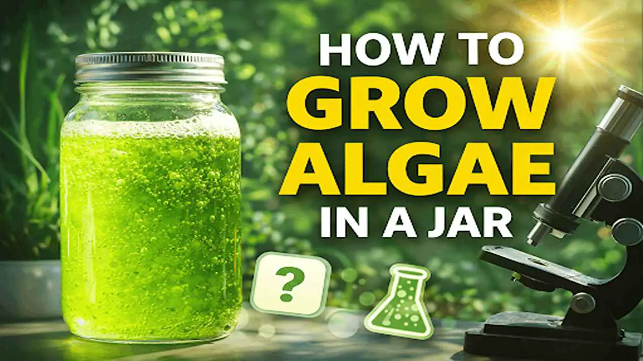 How To Grow Microalgae In a Jar?