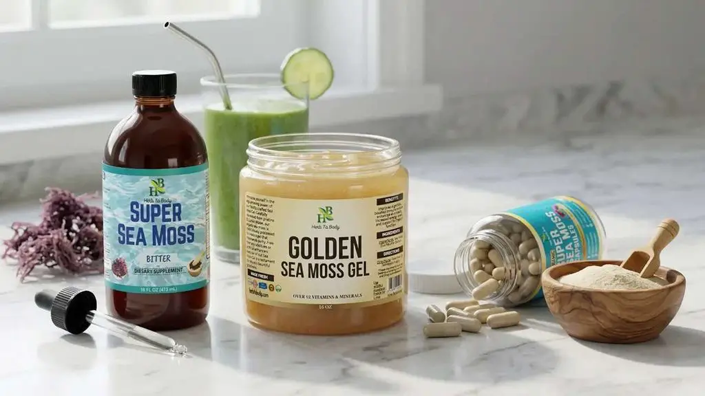 Sea Moss Gel, Capsules, or Dried Sea Moss